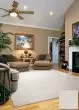 Bliss 1550 Ivory Shag Area Rug