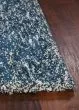 Bliss 1589 Indigo/Ivory Heather Shag Area Rug