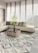 Chalet Blocks Ivory Area Rug