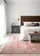 Claire CLE-01 Red/Ivory Area Rug