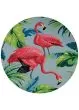 Covington Flamingos Multi Area Rug