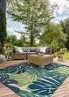 Covington Monstera Cream/Multi Area Rug
