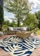 Covington Palms Navy Area Rug