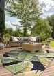 Covington Rainforest Forest Green/Black Rug