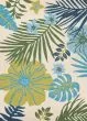 Covington Summer Laelia Ivory/Fern Area Rug