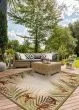 Covington Tropic Gardens Sand/Multi Area Rug