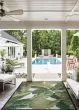 Dolce Palm Lily Hunter Green/Ivory Area Rug