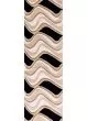 Eternity 1071 Black/Beige Waves Area Rug