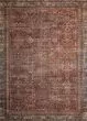 Layla LAY-01 Brick/Blue Area Rug