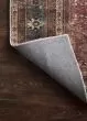 Layla LAY-01 Brick/Blue Area Rug