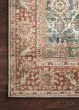 Layla LAY-04 Ocean/Rust 3'6"x5'6" Area Rug