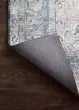 Layla LAY-07 Blue/Tangerine Area Rug