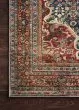 Layla LAY-09 Cobalt Blue/Spice 2'6"x9'6" Runner Rug