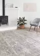 Lucia LUC-03 Steel/Ivory Area Rug