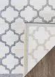 Marina Garden Gate Oyster/Slate Blue Area Rug