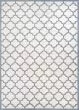 Marina Garden Gate Oyster/Slate Blue Area Rug