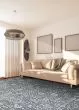 Marina Lillian Slate Blue/Oyster Area Rug