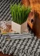 Maui 1341 Grey Houndstooth Area Rug