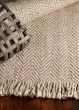 Maui 1343 Oatmeal Herringbone Area Rug