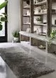 Mila Shag MIL-01 Charcoal Area Rug