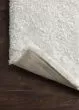 Mila Shag MIL-01 White Area Rug