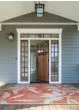 Monaco Coastal Floral Ivory/Orange Area Rug