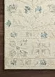 Norabel NOR-02 Ivory/Grey Area Rug