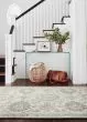 Norabel NOR-04 Ivory/Blue Area Rug
