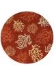 Outdoor Escape Sea Reef Terra Cotta Area Rug