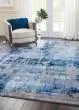 Prismatic PRS10 Blue/Grey Area Rug