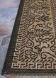 Recife Antique Medallion Black/Cocoa Area Rug