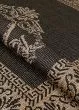Recife Antique Medallion Black/Cocoa Area Rug