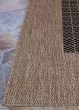 Recife Checkered Field Black/Cocoa Area Rug