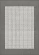 Recife Checkered Field Grey/White Area Rug