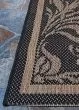 Recife Garden Cottage Black/Cocoa Area Rug