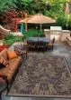 Recife Garden Cottage Black/Cocoa Area Rug