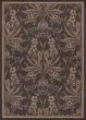 Recife Garden Cottage Black/Cocoa Area Rug