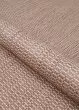 Recife Saddlestitch Cocoa/Natural Area Rug
