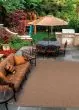 Recife Saddlestitch Cocoa/Natural Area Rug