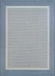 Recife Stria Texture Champagne/Blue Area Rug