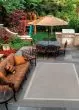 Recife Stria Texture Champagne/Grey Rug