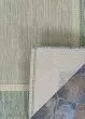 Recife Stria Texture Natural/Green Area Rug