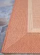 Recife Stria Texture Natural/Terra Cotta Rug