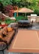 Recife Stria Texture Natural/Terra Cotta Rug