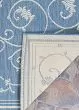Recife Veranda Champagne/Blue Rug