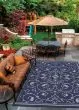 Recife Veranda Ivory/Indigo Area Rug