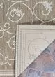 Recife Veranda Champagne/Taupe Area Rug