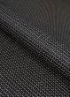Recife Wicker Stitch Black/Cocoa Area Rug