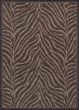 Recife Zebra Black/Cocoa Area Rug