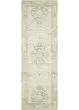 Rosette ROS-02 Ivory/Silver Area Rug
